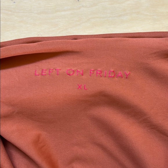 Rust High-Waisted Bikini Bottom - Picture 3 of 6